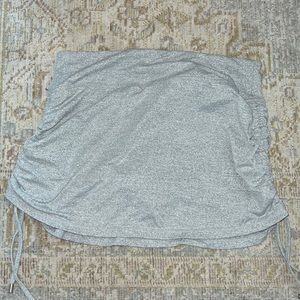 Gray Athletic Skirt